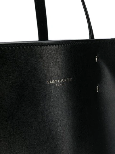 Shop Saint Laurent Large Shopping Bag In Black
