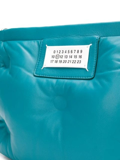 Shop Maison Margiela Glam Slam Shoulder Bag In Blue