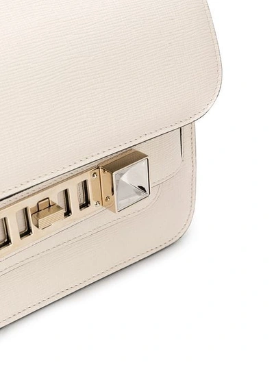 Shop Proenza Schouler Ps11 Mini Classic Bag In White