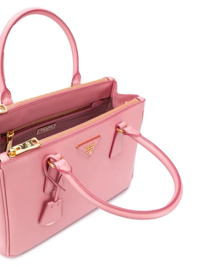 Shop Prada Structured Tote Bag In Pink