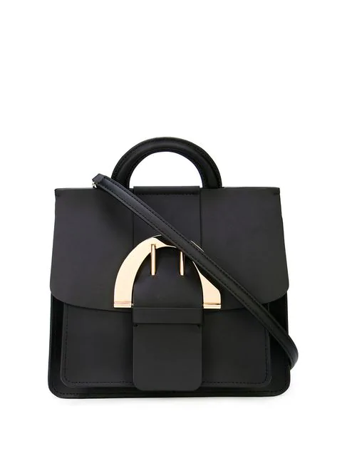 black buckle backpack