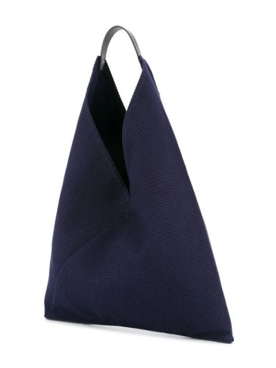 Shop Cabas N39 Triangle Tote In Blue