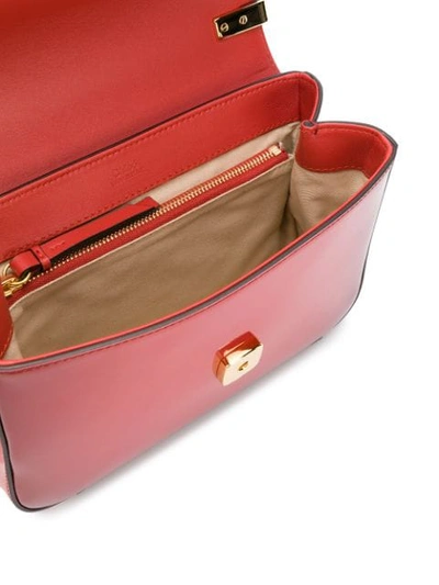 Shop Chloé C Shoulder Bag In Red