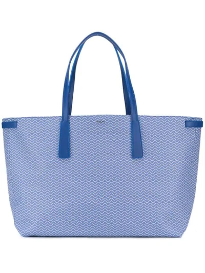 Shop Zanellato Duo Grand Tour Tote Bag In Blue