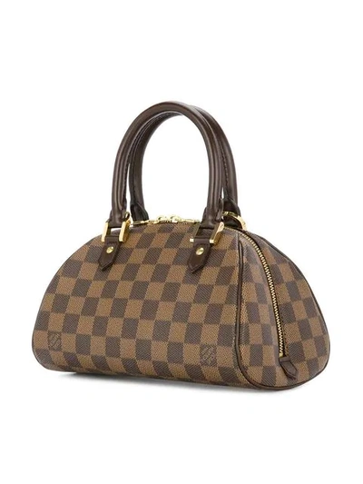 Pre-owned Louis Vuitton Mini Rivela Tote In Brown