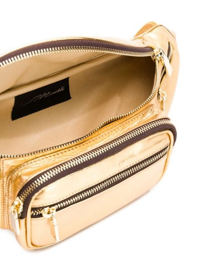 Shop Manokhi Belt Bag In Gold