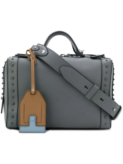 Shop Tod's Gommino Bag Small In Grey