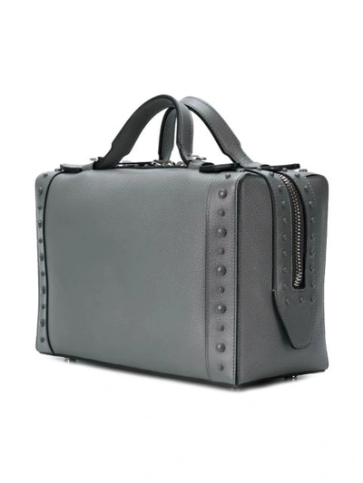 Shop Tod's Gommino Bag Small In Grey