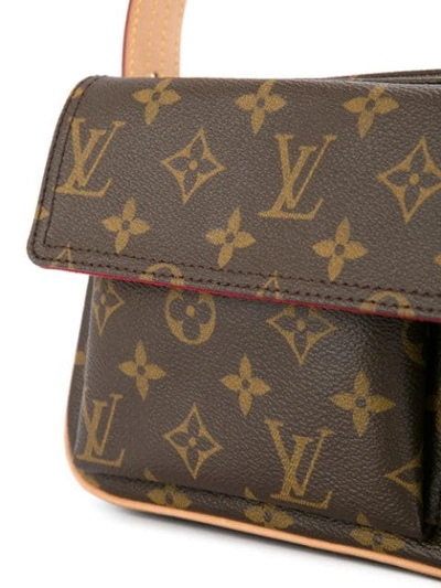 Shop Pre-owned Louis Vuitton Viva Cite Mm Bag - Brown