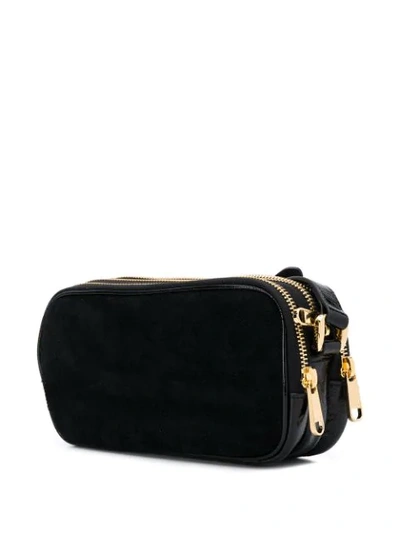 Shop Gucci Ophidia Mini Crossbody Bag In Black