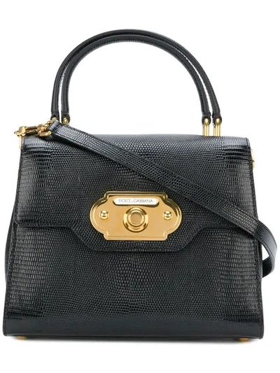 Shop Dolce & Gabbana Welcome Tote In 80999