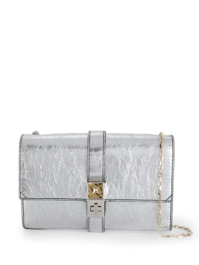 Shop Proenza Schouler Ps11 Chain Crossbody Bag In Silver