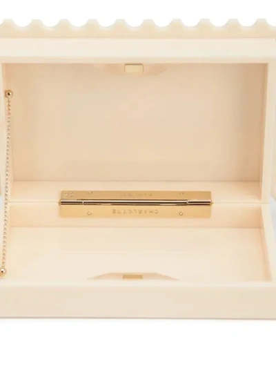 Shop Charlotte Olympia 'first Class' Clutch In White