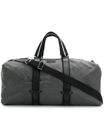 Shop Isabel Marant Holdall Weekend Bag In Grey