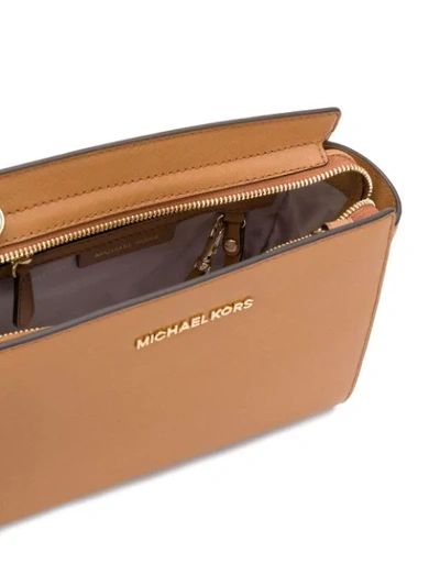 Shop Michael Michael Kors Selma Large Messenger Bag In Brown