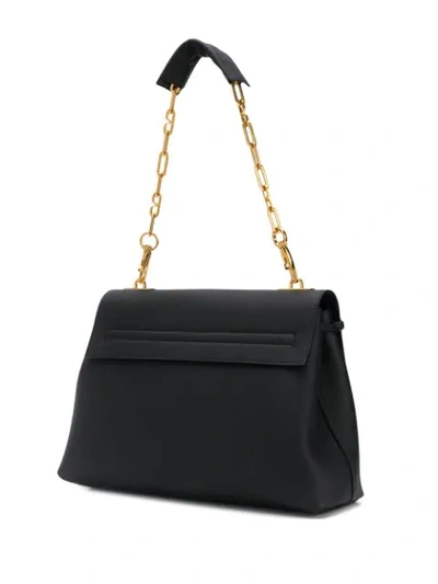 Shop Valentino Vring Bag In Black