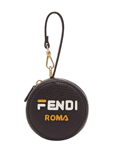 Shop Fendi Fenidmania Help Bag Charm - Black