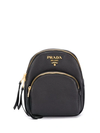 Shop Prada Backpack - Black