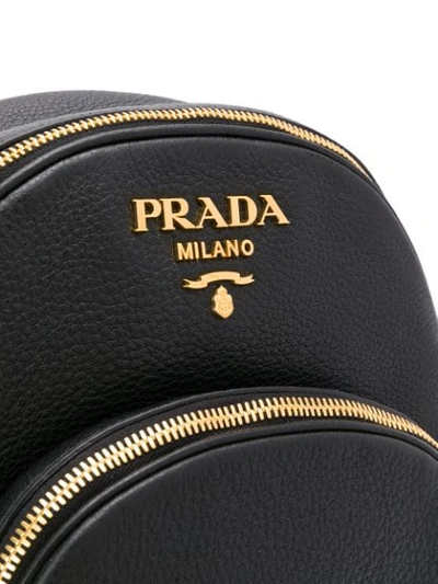 Shop Prada Backpack - Black