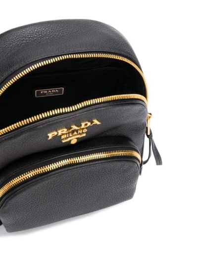 Shop Prada Backpack - Black