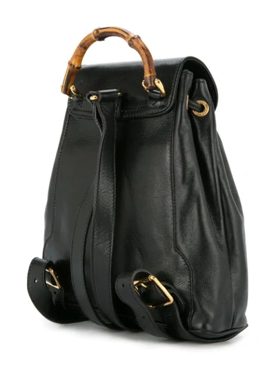 Shop Gucci Vintage Classic Backpack - Black