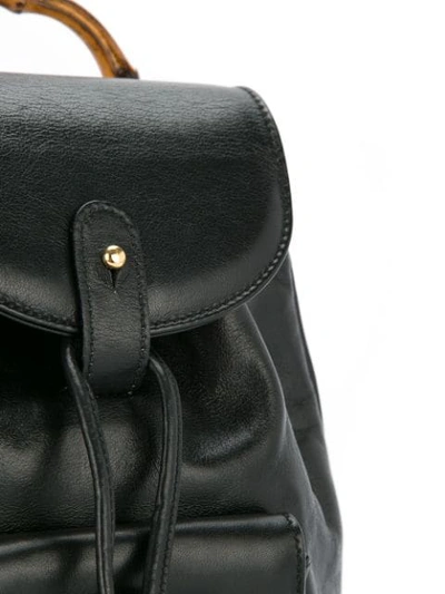 Shop Gucci Vintage Classic Backpack - Black