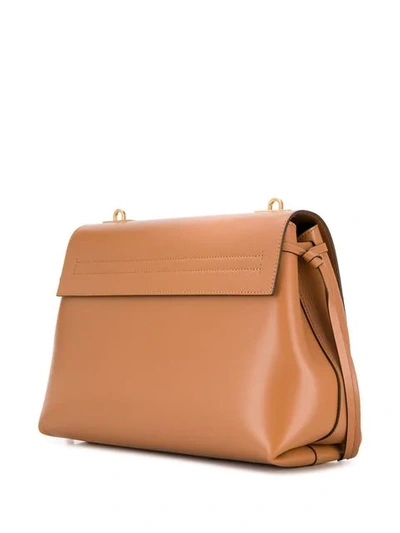 Shop Valentino Garavani Vring Shoulder Bag In Neutrals