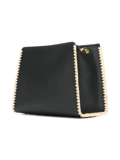 Shop Fendi Runaway Shoulder Bag In Black