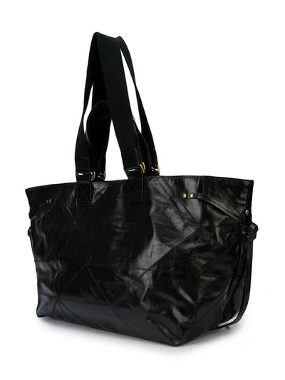 Shop Isabel Marant Wardy Tote In Black