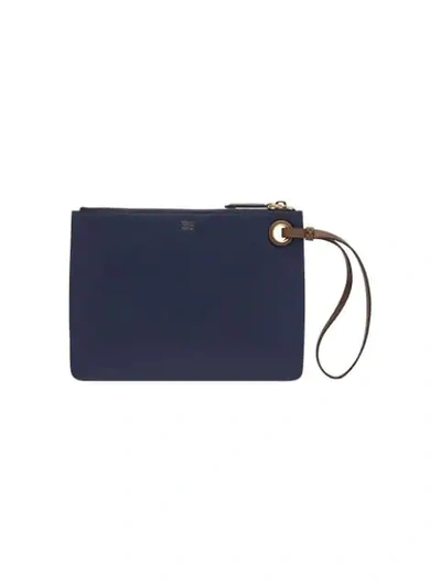 Shop Fendi Mania Small Triplette Clutch - Blue