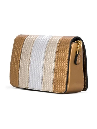 Shop Visone Nicole Small Shoulder Bag - Gold