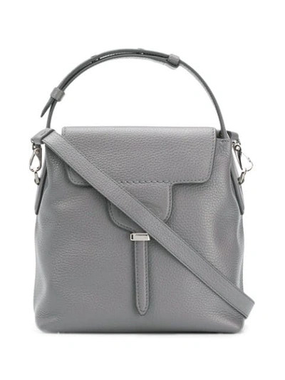 Shop Tod's New Joy Sacca Crossbody Mini Bag In Grey