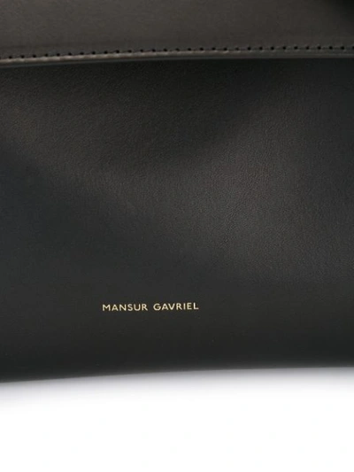 Shop Mansur Gavriel Mini Lady Bag In Black