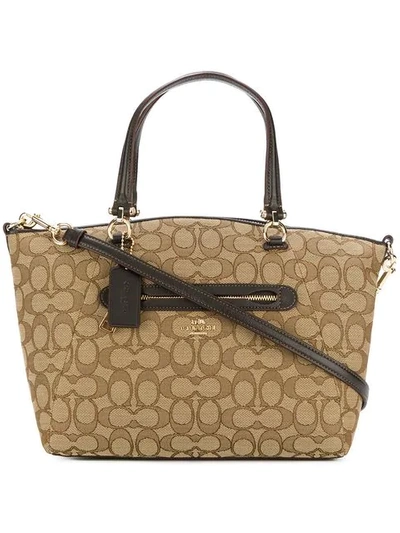 Shop Coach Prairie Satchel Bag In Brown