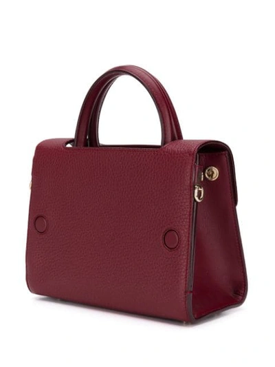 Pre-owned Dior  Top Handle Tote Bag In Red