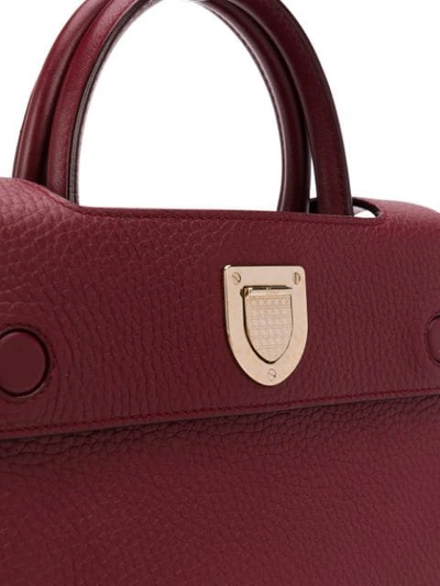 Pre-owned Dior  Top Handle Tote Bag In Red