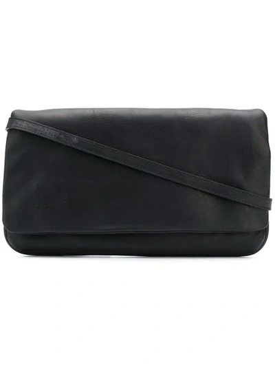 Shop Marsèll Flap Crossbody Bag In Black