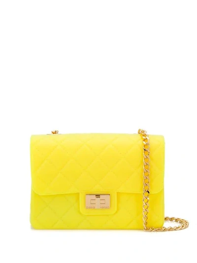 Shop Designinverso Milano Shoulder Bag - Yellow