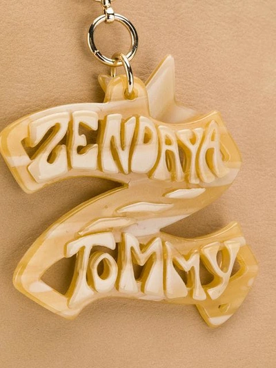 Shop Tommy Hilfiger Zendaya Pure Tote Bag In Neutrals
