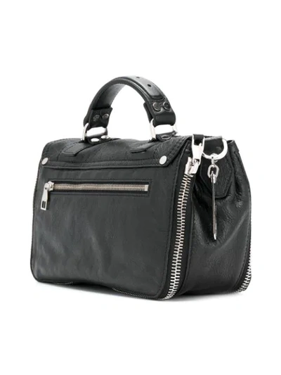Shop Proenza Schouler Zip Ps1+ Tiny Zip Bag In Black