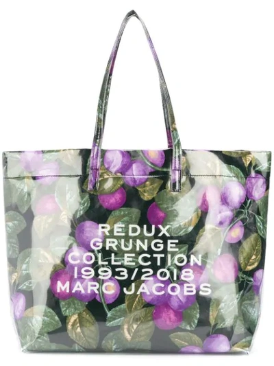 Shop Marc Jacobs Grunge Collection 1993/2018 Tote In Purple