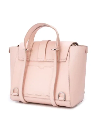 Shop Senreve Midi Maestra Shoulder Bag In Pink