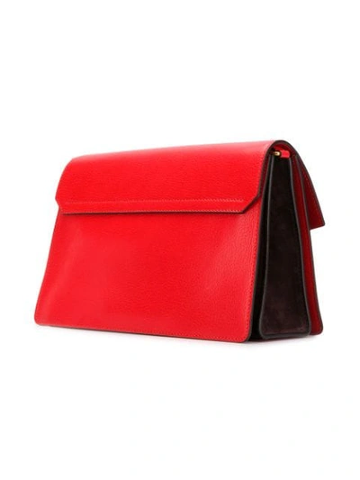 Shop Givenchy Gv3 Shoulder Bag In Red