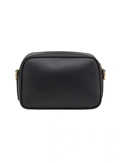 Shop Fendi Black Camera Case Leather Bag