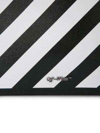 Shop Off-white Diag Double Clutch In Black