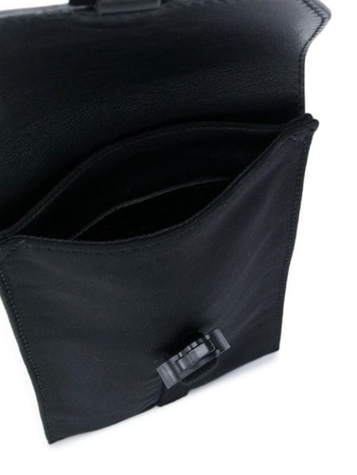 Shop Alyx Mini Buckle Shoulder Bag In Black