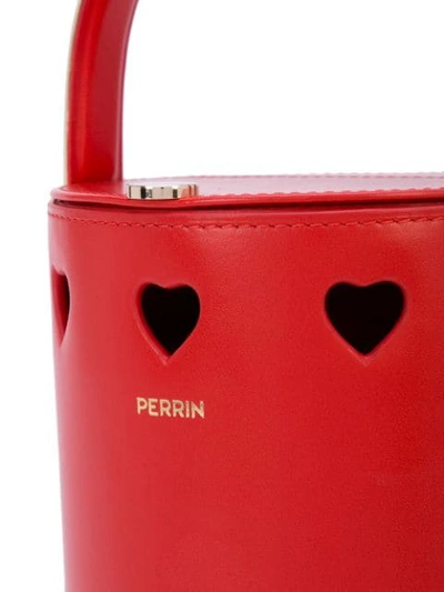 PERRIN PARIS LE MINI SEAU水桶包 - 红色