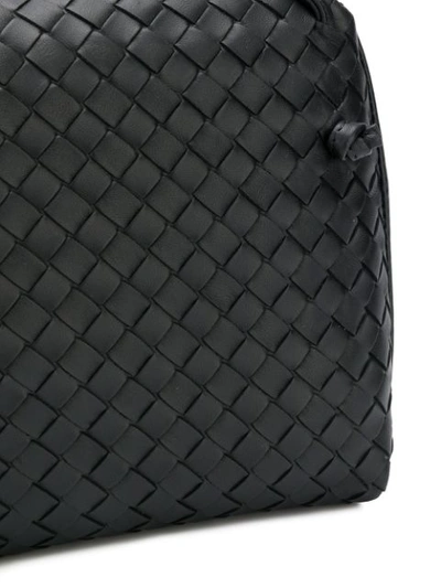 Shop Bottega Veneta Nodini Crossbody Bag In Black