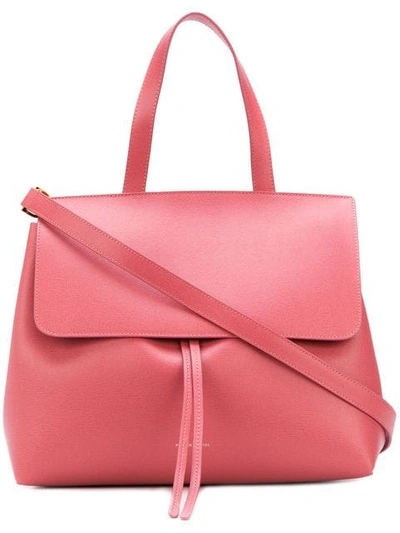 Shop Mansur Gavriel Lady Bag In Pink