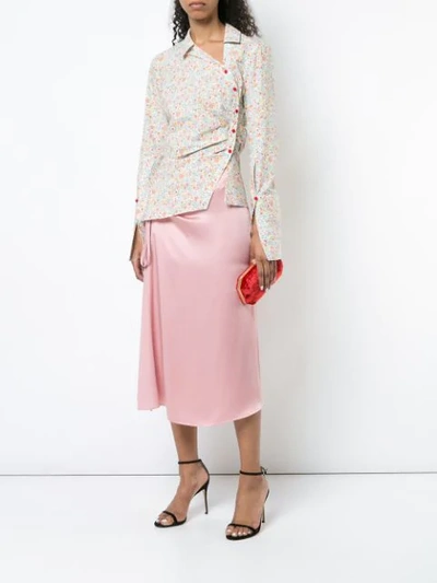 Tyler Ellis Small Perry Clutch In Red
